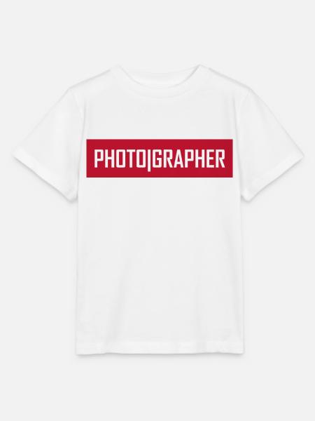 Photographer - Stanley/Stella Kinder T-Shirt MINI CREATOR - Weiß