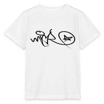 Tag Micro Logo - Stanley/Stella Kinder T-Shirt MINI CREATOR  - Weiß - Vorne - Maike (125cm)