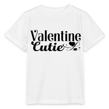 Valentine Cutie - T-shirt bio MINI CREATOR Stanley/Stella Enfant - blanc - Devant - Maike (125cm)