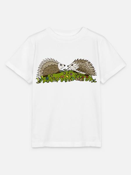 Hérissons - T-shirt bio MINI CREATOR Stanley/Stella Enfant - blanc