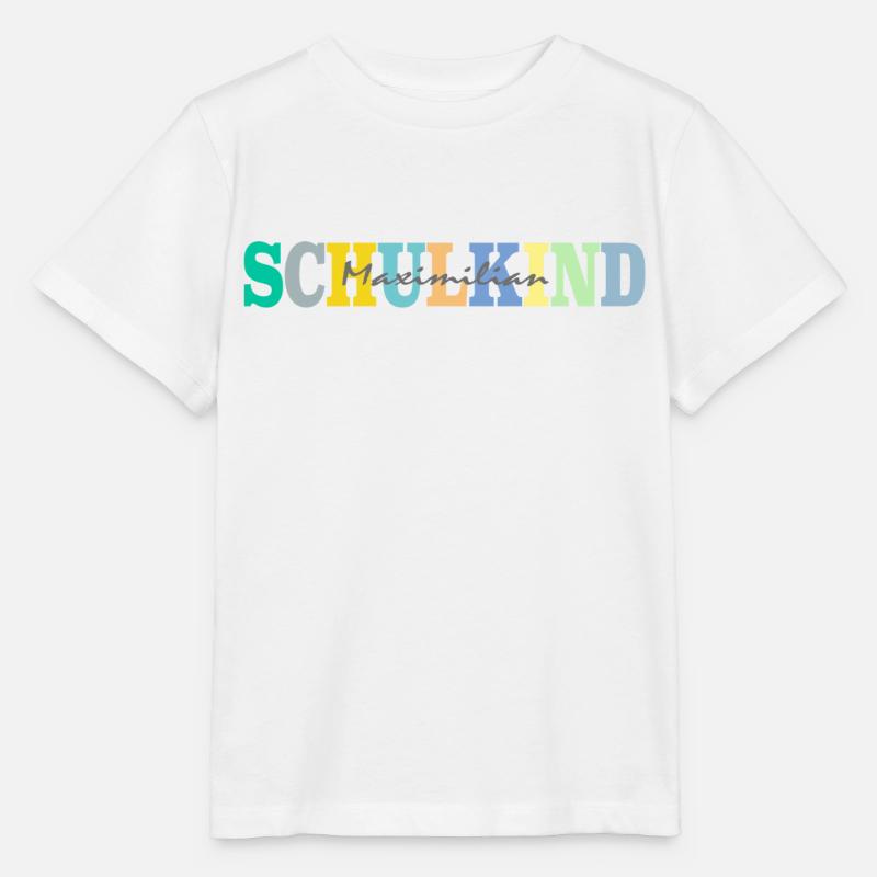 Schulkind mit Maximilian - Stanley/Stella Kinder T-Shirt MINI CREATOR  - Weiß