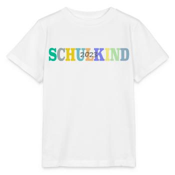 Schulkind 2023 - Stanley/Stella Kinder T-Shirt MINI CREATOR  - Weiß - Vorne - Maike (125cm)