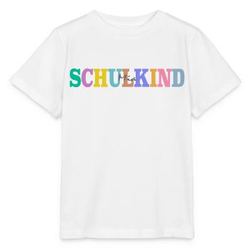 Schulkind mit Mia - Stanley/Stella Kinder T-Shirt MINI CREATOR  - Weiß - Vorne - Maike (125cm)