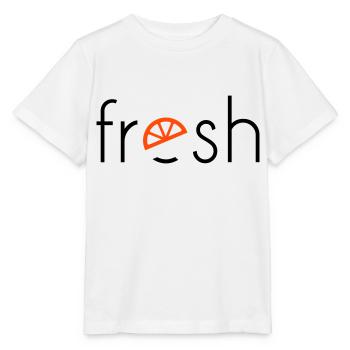 fresh - 2 colours - Stanley/Stella MINI CREATOR Kids’ T-Shirt - white - Front - Maike (125cm)