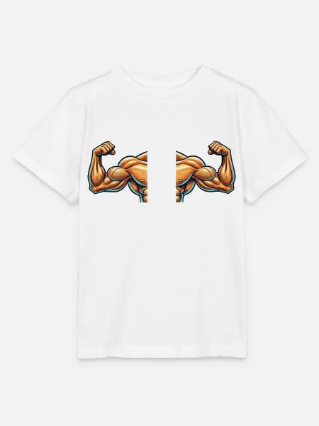 bizeps 2 - Stanley/Stella Kinder T-Shirt MINI CREATOR - Weiß
