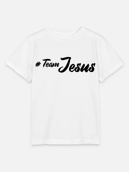team jesus - Stanley/Stella Kinder T-Shirt MINI CREATOR - Weiß