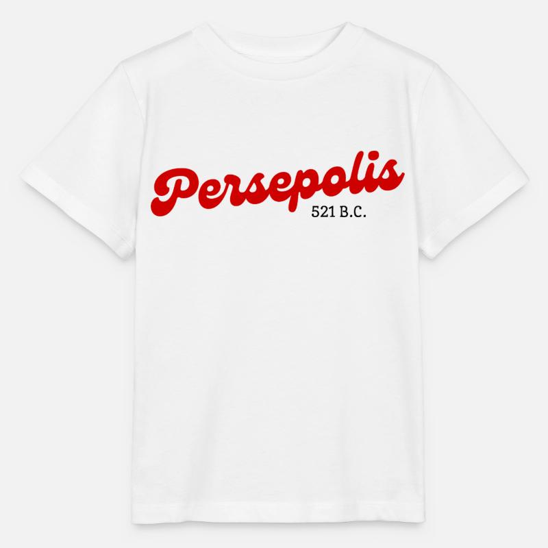 Persepolis - Iran - T-shirt bio MINI CREATOR Stanley/Stella Enfant - blanc