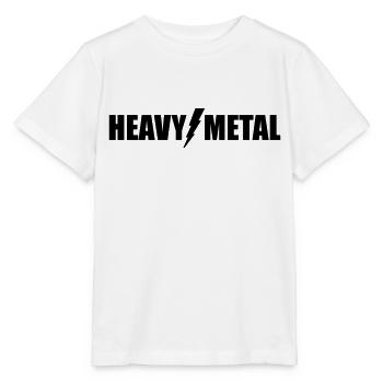 Heavy Metal - Stanley/Stella Kinder T-Shirt MINI CREATOR  - Weiß - Vorne - Maike (125cm)