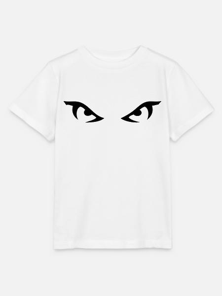 die Augen - Stanley/Stella Kinder T-Shirt MINI CREATOR  - Weiß