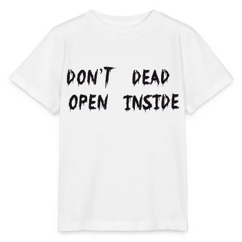 dont-open-dead-inside - T-shirt bio MINI CREATOR Stanley/Stella Enfant - blanc - Devant - Maike (125cm)