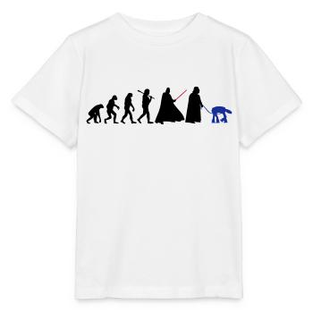 EVOLUTION DARK VADOR - T-shirt bio MINI CREATOR Stanley/Stella Enfant - blanc - Devant - Maike (125cm)