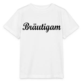 Bräutigam - Stanley/Stella Kinder T-Shirt MINI CREATOR  - Weiß - Vorne - Maike (125cm)