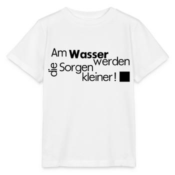 wasser - Stanley/Stella Kinder T-Shirt MINI CREATOR  - Weiß - Vorne - Maike (125cm)