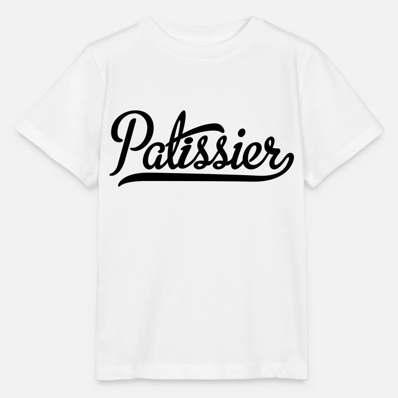 Patissier - T-shirt bio MINI CREATOR Stanley/Stella Enfant - blanc