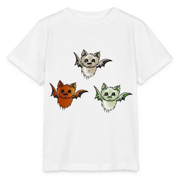 bats - Stanley/Stella MINI CREATOR Kids’ T-Shirt - white - Front - Maike (125cm)