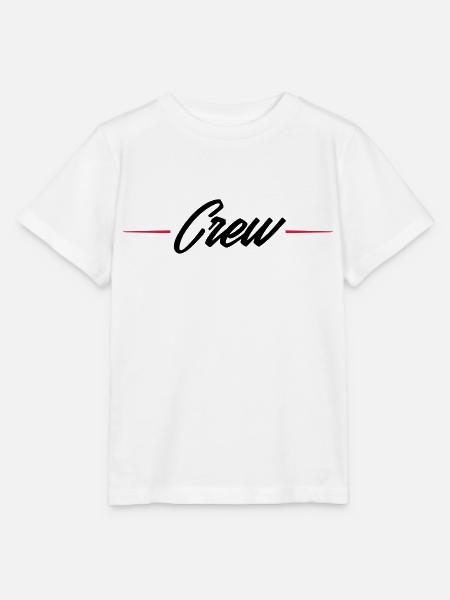 crew design - Stanley/Stella Kinder T-Shirt MINI CREATOR - Weiß