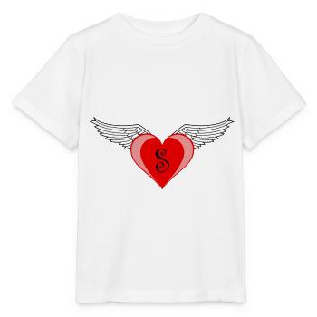 Heart S - Stanley/Stella MINI CREATOR Kids’ T-Shirt - white - Front - Maike (125cm)
