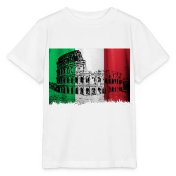 Colosseum Italy Rome - Stanley/Stella MINI CREATOR Kids’ T-Shirt - white - Front - Maike (125cm)
