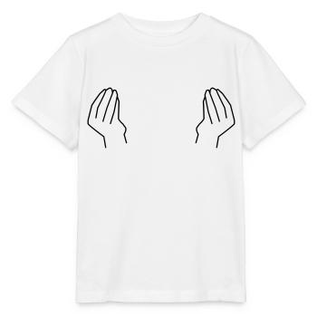 Aiguilles d’Italie - T-shirt bio MINI CREATOR Stanley/Stella Enfant - blanc - Devant - Maike (125cm)