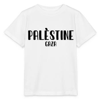 Palestine - Gaza - Arabia - palestinian Palestina - T-shirt bio MINI CREATOR Stanley/Stella Enfant - blanc - Devant - Maike (125cm)