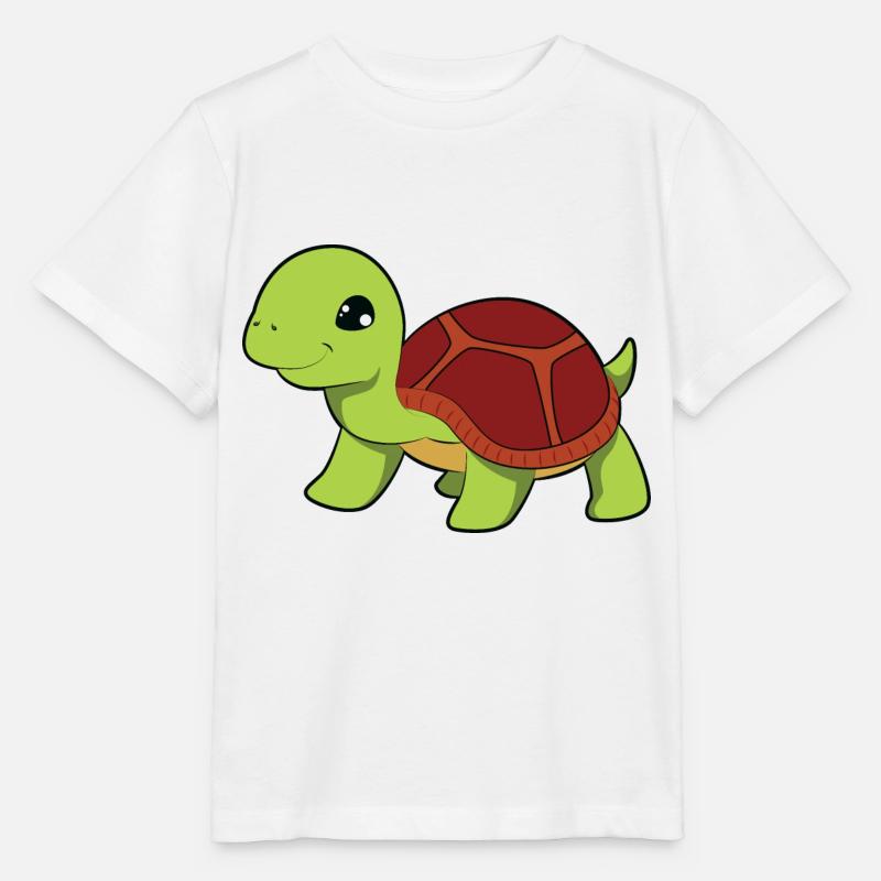 Schildkröte - Stanley/Stella Kinder T-Shirt MINI CREATOR  - Weiß