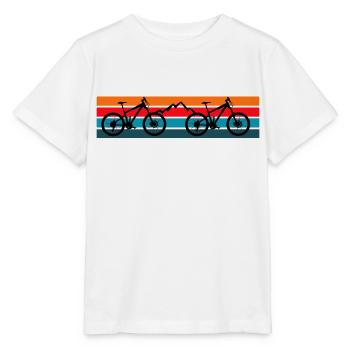 Mountain Bike Mountain Bike Mountain Bike Retro - Stanley/Stella MINI CREATOR Kids’ T-Shirt - white - Front - Maike (125cm)