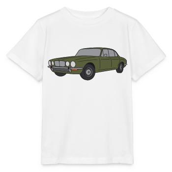 70s XJ Series 2 Juniper Green - Stanley/Stella MINI CREATOR Kids’ T-Shirt - white - Front - Maike (125cm)