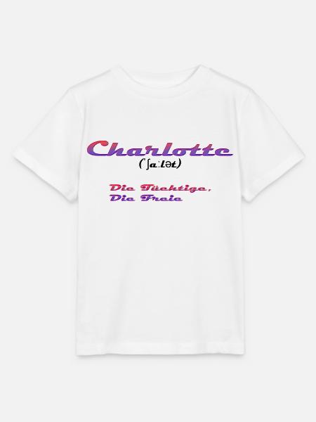 Charlotte - Stanley/Stella Kinder T-Shirt MINI CREATOR - Weiß