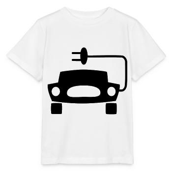 Electric cars - Stanley/Stella MINI CREATOR Kids’ T-Shirt - white - Front - Maike (125cm)