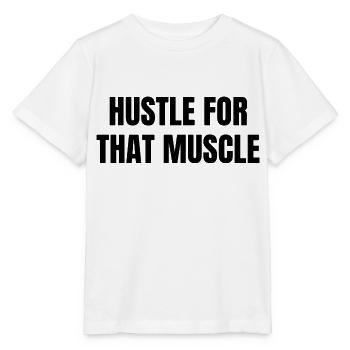 Hustle - Stanley/Stella Kinder T-Shirt MINI CREATOR  - Weiß - Vorne - Maike (125cm)
