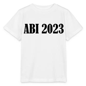 Abi 2023 - Stanley/Stella Kinder T-Shirt MINI CREATOR  - Weiß - Vorne - Maike (125cm)