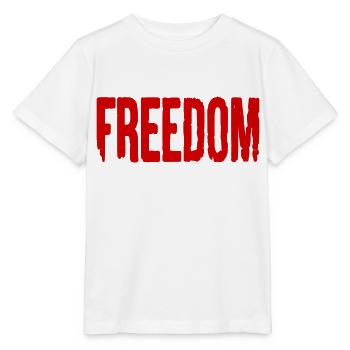 Freedom - Stanley/Stella MINI CREATOR Kids’ T-Shirt - white - Front - Maike (125cm)
