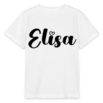 TEST ELISA - T-shirt bio MINI CREATOR Stanley/Stella Enfant - blanc - Devant - Maike (125cm)