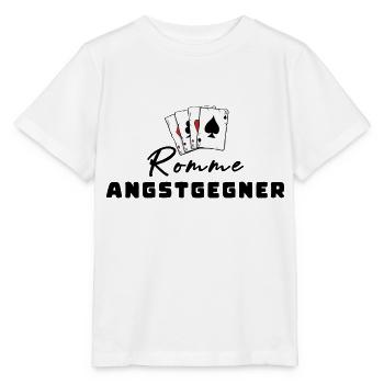 Rummy Fear Opponent - Stanley/Stella MINI CREATOR Kids’ T-Shirt - white - Front - Maike (125cm)