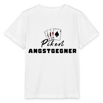 Piken Angstgegner - Stanley/Stella Kinder T-Shirt MINI CREATOR  - Weiß - Vorne - Maike (125cm)