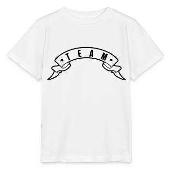 Équipe - T-shirt bio MINI CREATOR Stanley/Stella Enfant - blanc - Devant - Maike (125cm)