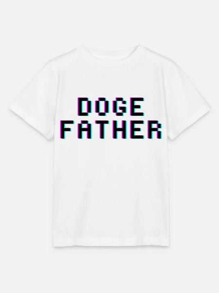 Doge Father - Stanley/Stella Kinder T-Shirt MINI CREATOR  - Weiß