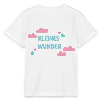 Cadeau Bébé Petit Miracle - Cadeau de naissance - T-shirt bio MINI CREATOR Stanley/Stella Enfant - blanc - Devant - Maike (125cm)