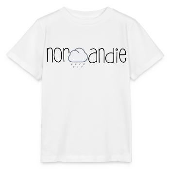 Wolke Normandie - Stanley/Stella Kinder T-Shirt MINI CREATOR  - Weiß - Vorne - Maike (125cm)
