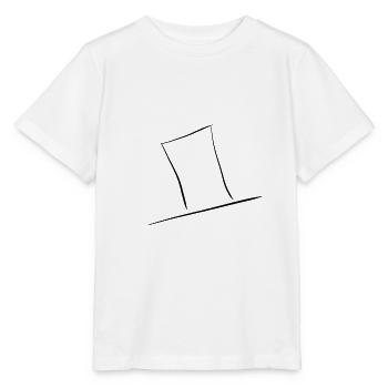 Hat, top hat - Stanley/Stella MINI CREATOR Kids’ T-Shirt - white - Front - Maike (125cm)