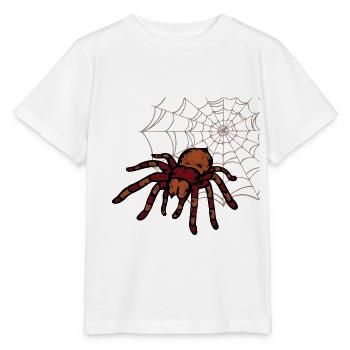 L’araignée aviaire - T-shirt bio MINI CREATOR Stanley/Stella Enfant - blanc - Devant - Maike (125cm)
