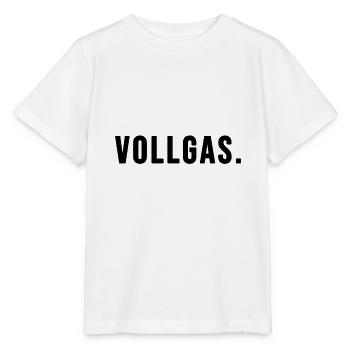 Vollgas - Stanley/Stella Kinder T-Shirt MINI CREATOR  - Weiß - Vorne - Maike (125cm)