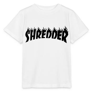 Shredder Skateboard Skater - Stanley/Stella Kinder T-Shirt MINI CREATOR  - Weiß - Vorne - Maike (125cm)