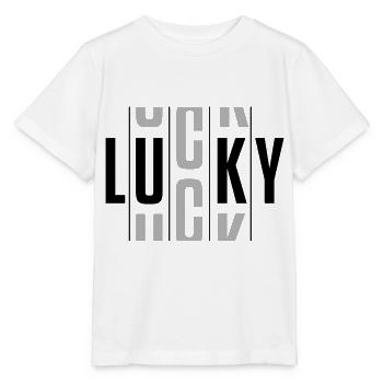 Lucky - Stanley/Stella MINI CREATOR Kids’ T-Shirt - white - Front - Maike (125cm)