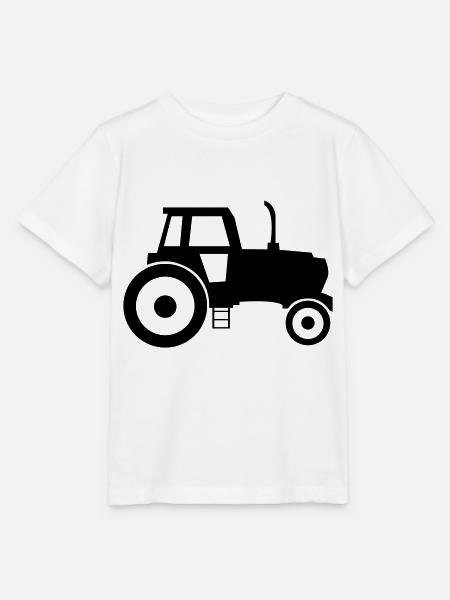 traktor - Stanley/Stella Kinder T-Shirt MINI CREATOR - Weiß