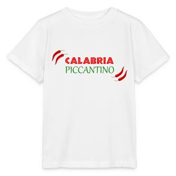 Kalabrien Piccantino, Chilischote, Geschenkidee - Stanley/Stella Kinder T-Shirt MINI CREATOR  - Weiß - Vorne - Maike (125cm)