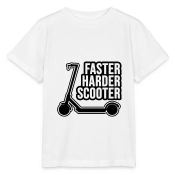 Faster Scooter - T-shirt bio MINI CREATOR Stanley/Stella Enfant - blanc - Devant - Maike (125cm)