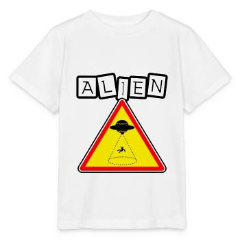 Alien - T-shirt bio MINI CREATOR Stanley/Stella Enfant - blanc - Devant - Maike (125cm)
