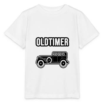 Vintage car - Stanley/Stella MINI CREATOR Kids’ T-Shirt - white - Front - Maike (125cm)