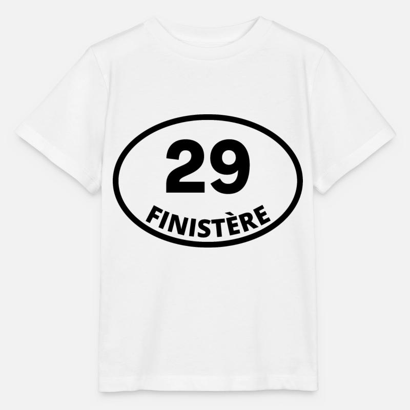 29 finistère - T-shirt bio MINI CREATOR Stanley/Stella Enfant - blanc